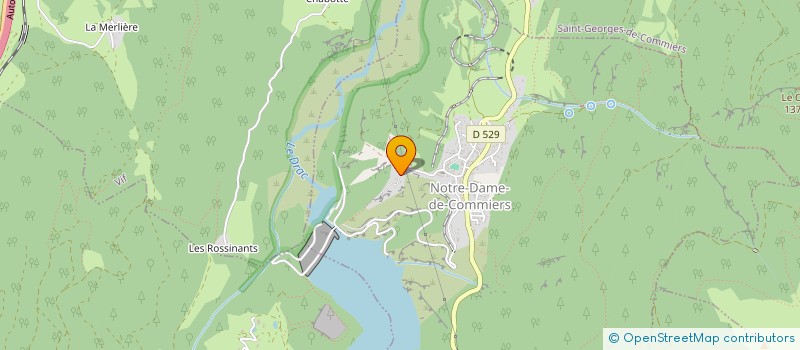 localisation de l'entreprise BEISSAT  NOTRE-DAME-DE-COMMIERS