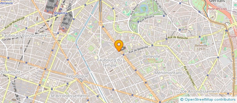 localisation de l'entreprise BEITH AMIDRACH YOSSEF HAIM à PARIS
