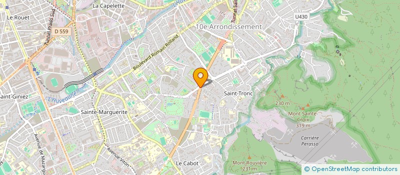 localisation de l'entreprise BEITH YOSSEF MEIR (BYM)  MARSEILLE