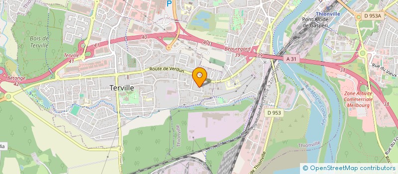 localisation de l'entreprise BEITLOC  TERVILLE