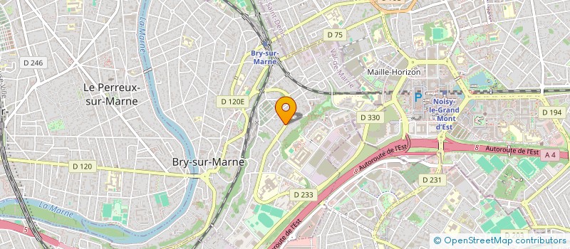 localisation de l'entreprise BEITLUDY  BRY-SUR-MARNE
