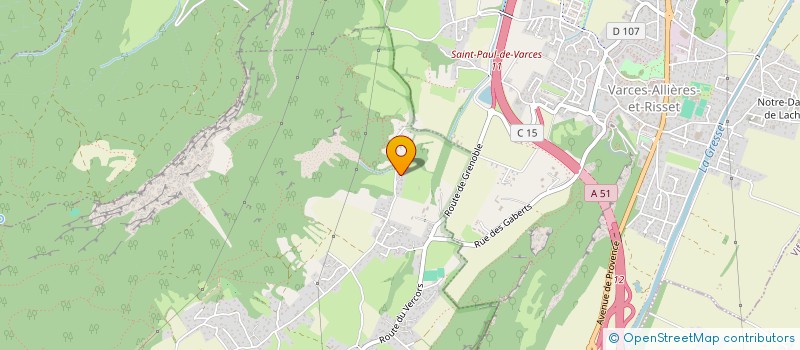 localisation de l'entreprise BEJ  SAINT-PAUL-DE-VARCES