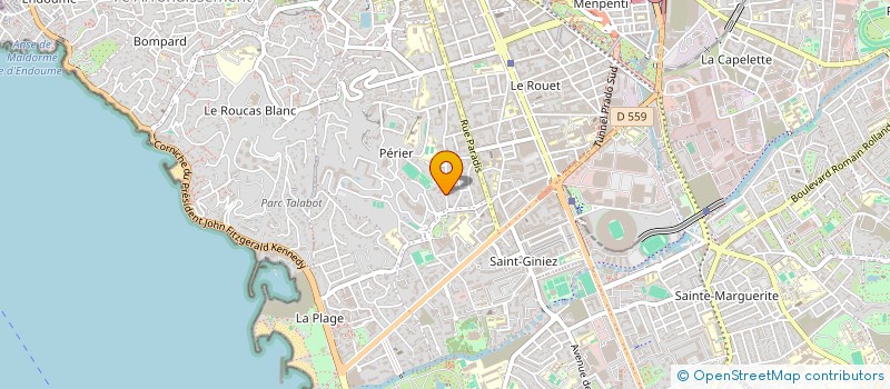 localisation de l'entreprise BEJA à MARSEILLE