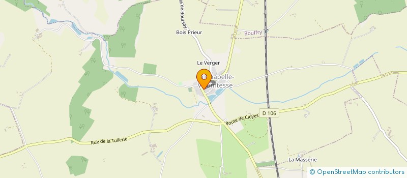 localisation de l'entreprise BEJANNIN MF  LA CHAPELLE-VICOMTESSE