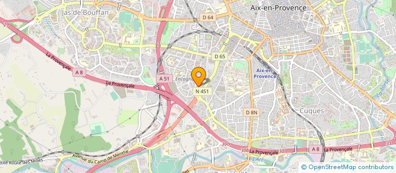 localisation de l'entreprise BEJAOUI à AIX-EN-PROVENCE
