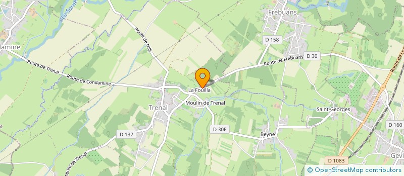 localisation de l'entreprise BEJEAN à TRENAL