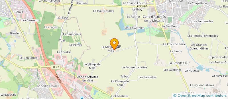 localisation de l'entreprise BEJEMAFA  MELESSE