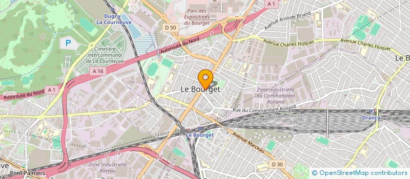 localisation de l'entreprise BEJI FOOD 2 à LE BOURGET