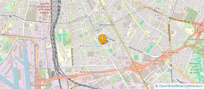 localisation de l'entreprise BEJOAR  VENISSIEUX