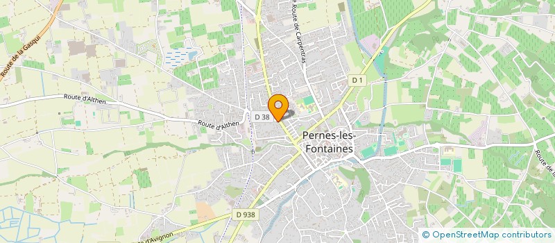 localisation de l'entreprise BEJOGA à PERNES-LES-FONTAINES