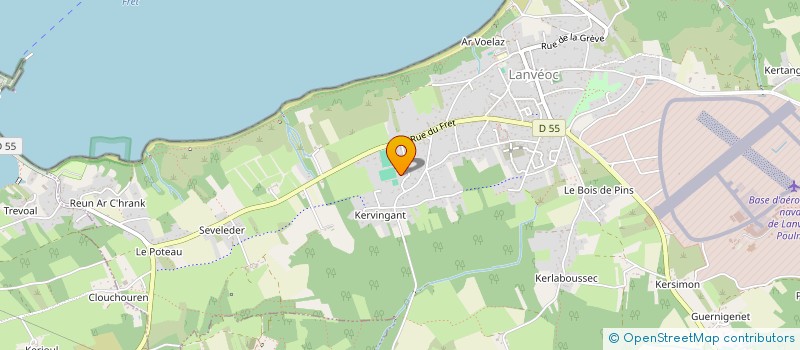 localisation de l'entreprise BEJONGE FAMILY  LANVEOC