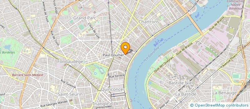 localisation de l'entreprise BEJOTE à BORDEAUX