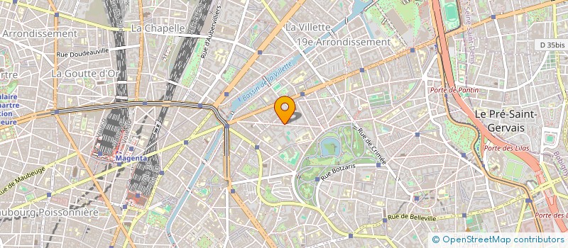 localisation de l'entreprise BEJOY COWORKING BEAUTE ET BIEN ETRE  PARIS