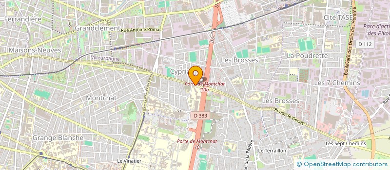 localisation de l'entreprise BEJUIT RACING TRUCK à BRON