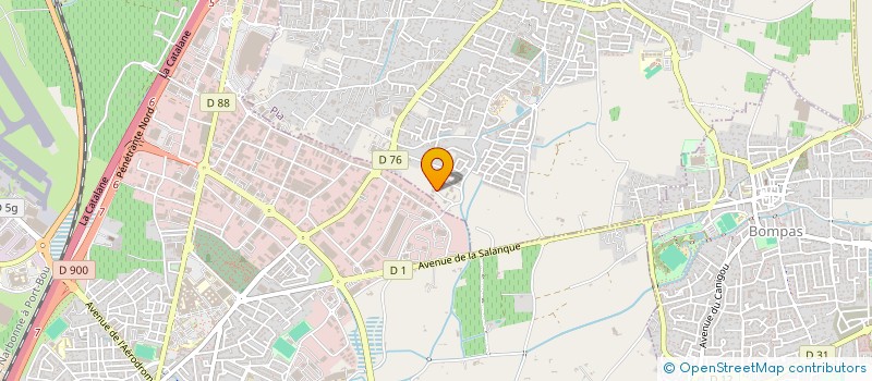 localisation de l'entreprise BEK IMMO  PIA