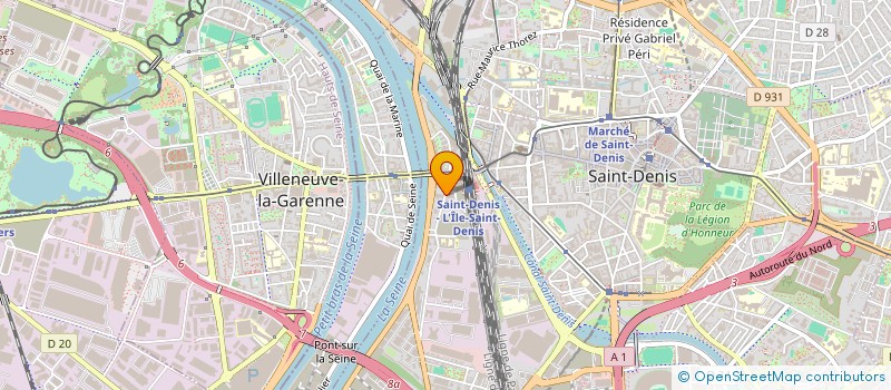 localisation de l'entreprise BEKA à SAINT-DENIS