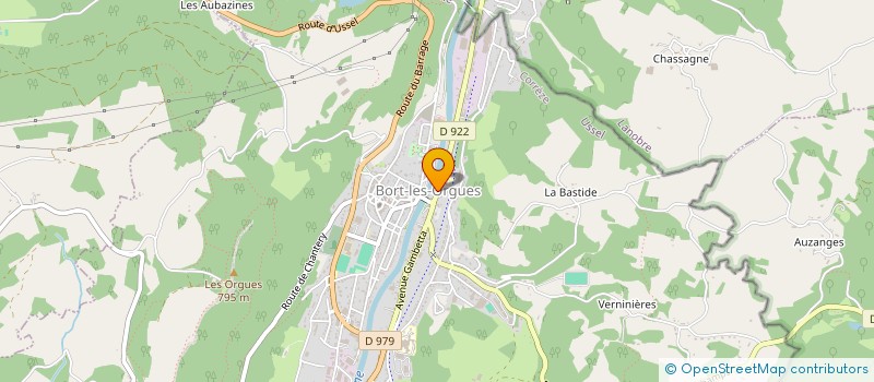 localisation de l'entreprise BEKA  BORT-LES-ORGUES