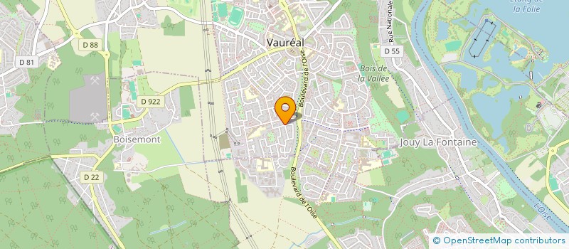 localisation de l'entreprise BEKA  VAUREAL