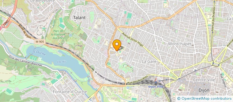 localisation de l'entreprise BEKA.CIE  DIJON