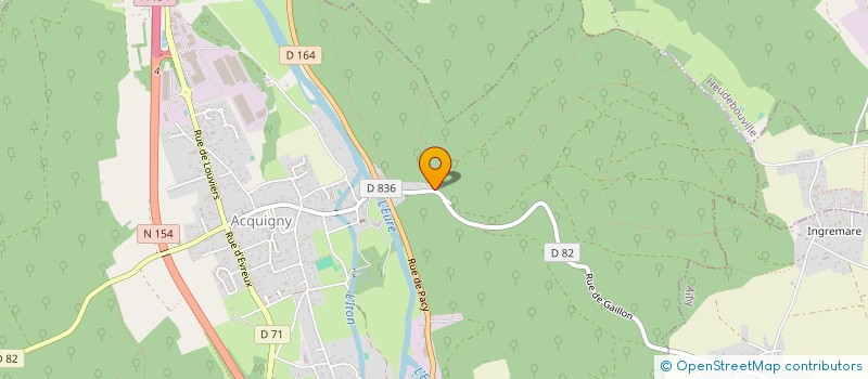 localisation de l'entreprise BEKA CONSTRUCTIONS à ACQUIGNY