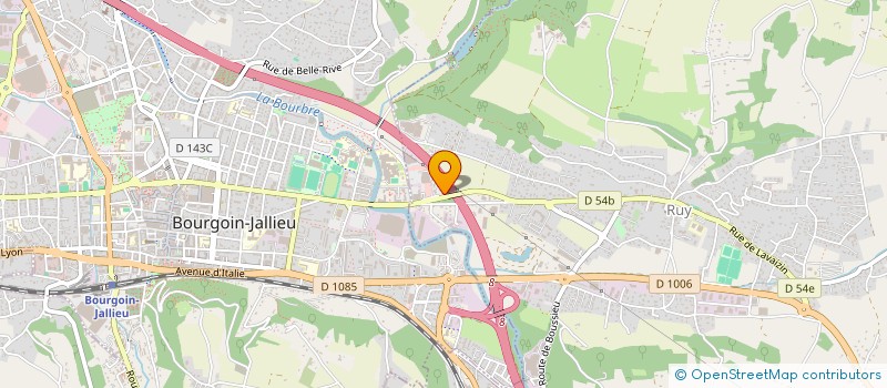 localisation de l'entreprise BEKA ELECTRICITE  RUY-MONTCEAU