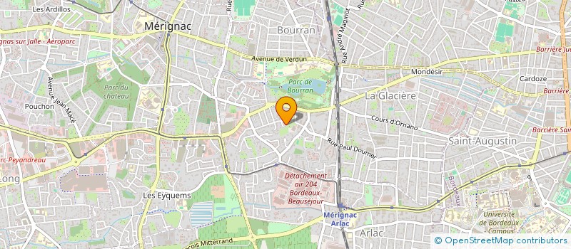 localisation de l'entreprise BEKAM  MERIGNAC