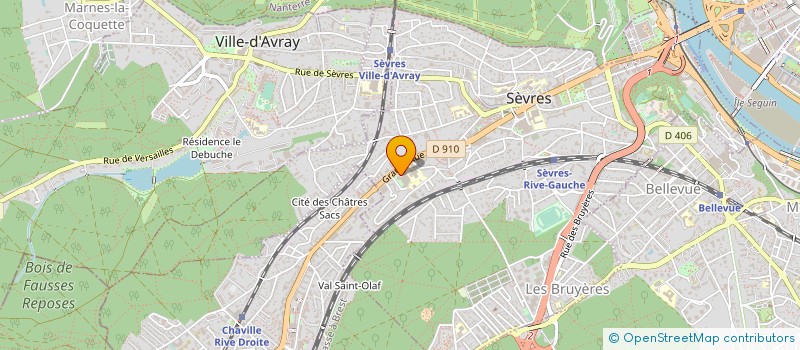 localisation de l'entreprise BEKAPRIX SEVRES à SEVRES