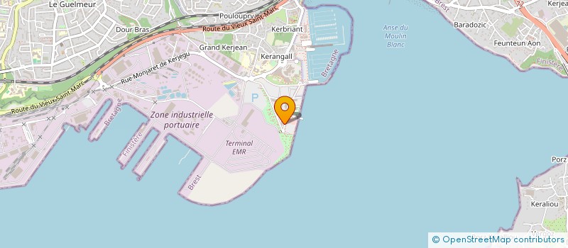 localisation de l'entreprise BEKAYAK à BREST