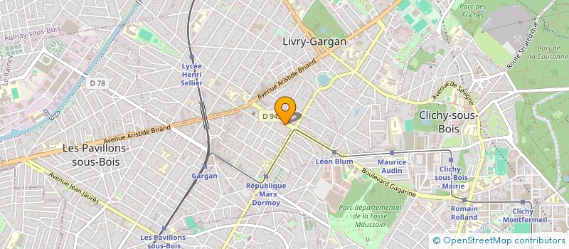 localisation de l'entreprise BEKDAS INVEST à LIVRY-GARGAN
