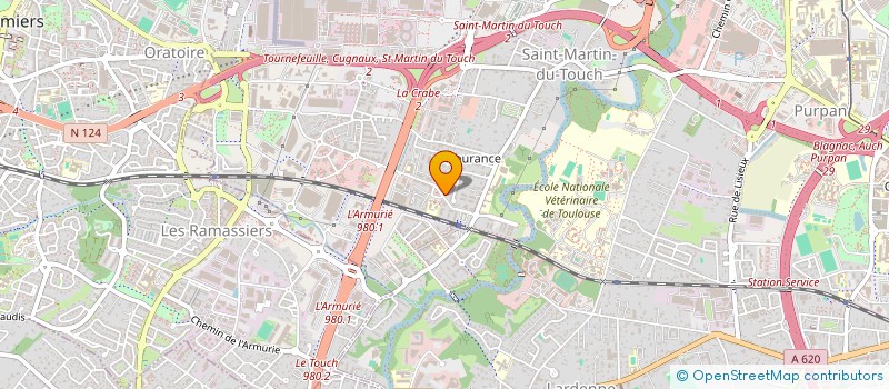 localisation de l'entreprise BEKELE TS à TOULOUSE