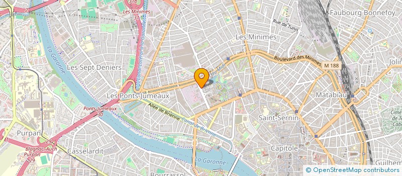 localisation de l'entreprise BEKHABAR CAPITOLE à TOULOUSE