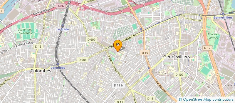 localisation de l'entreprise BEKI CONSEIL  ASNIERES-SUR-SEINE