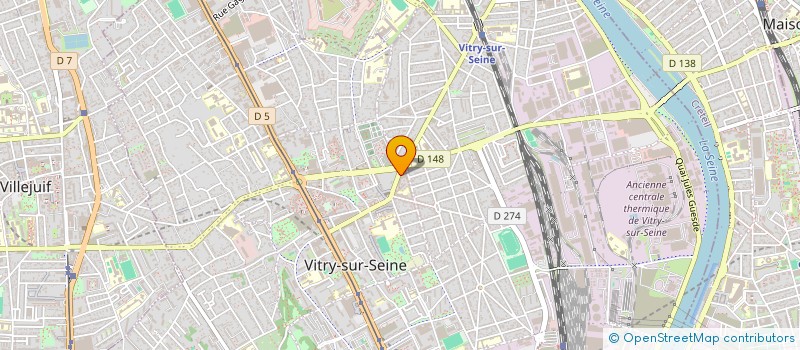 localisation de l'entreprise BEKILLI PRIMEUR à VITRY-SUR-SEINE