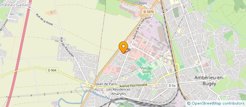 localisation de l'entreprise BEKIN CARRELAGE à AMBERIEU-EN-BUGEY