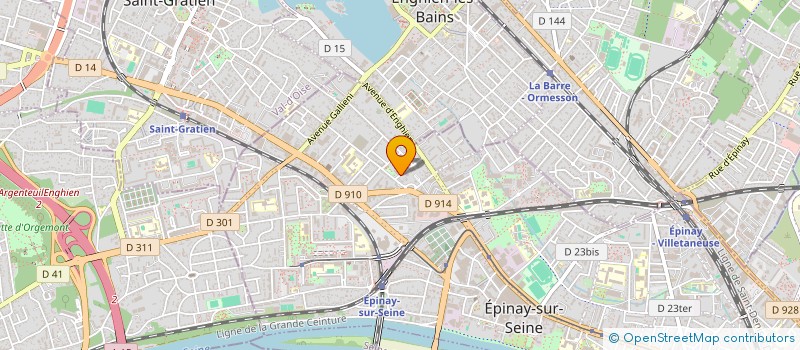 localisation de l'entreprise BEKKA 4 à EPINAY-SUR-SEINE