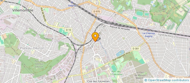 localisation de l'entreprise BEKKAR à NEUILLY SUR MARNE