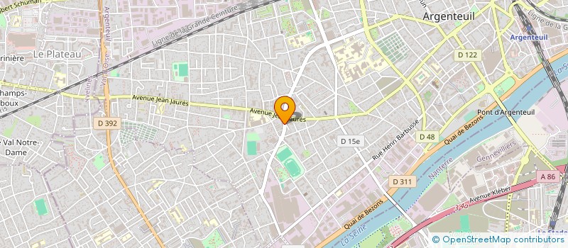 localisation de l'entreprise BEKKAY MENTHE  ARGENTEUIL