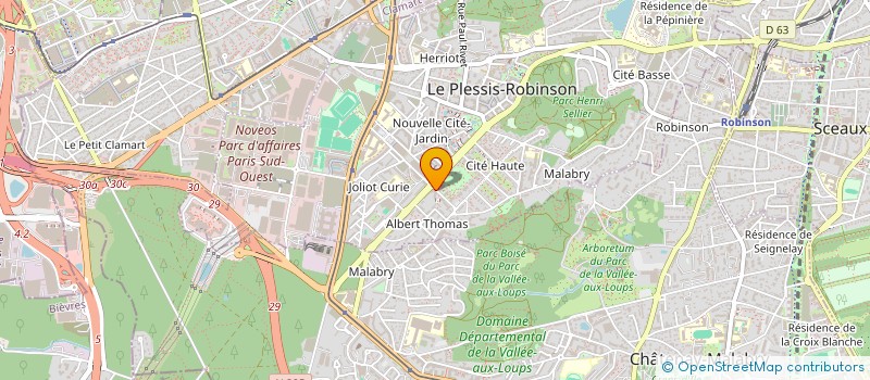 localisation de l'entreprise BEKKERS-PRADON à LE PLESSIS-ROBINSON
