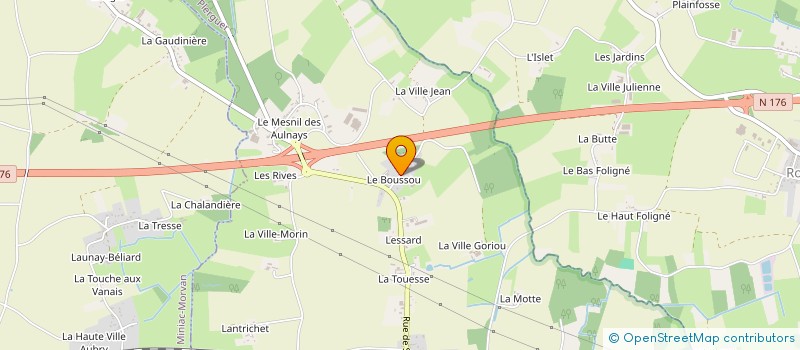 localisation de l'entreprise BEKLOS à PLERGUER