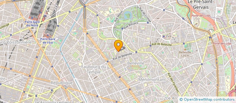 localisation de l'entreprise BEKO à PARIS