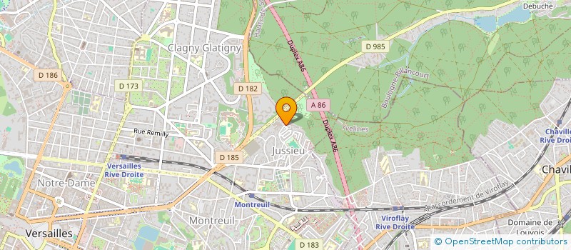 localisation de l'entreprise BEKOKI MARKET à VERSAILLES