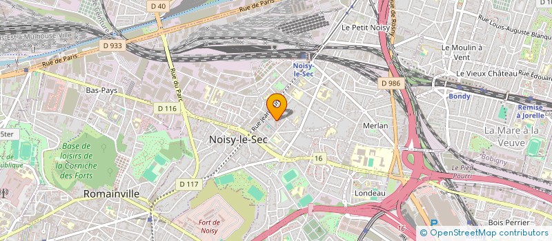 localisation de l'entreprise BEKONSEIL à NOISY-LE-SEC