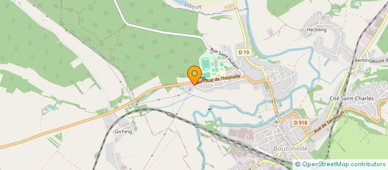 localisation de l'entreprise BEKTAS  BOUZONVILLE