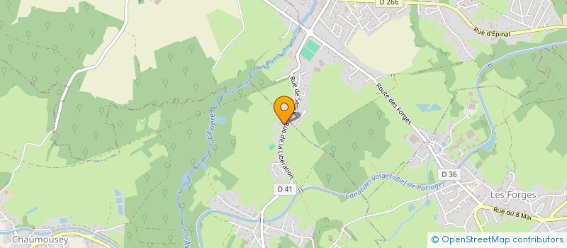 localisation de l'entreprise BEKUM  SANCHEY