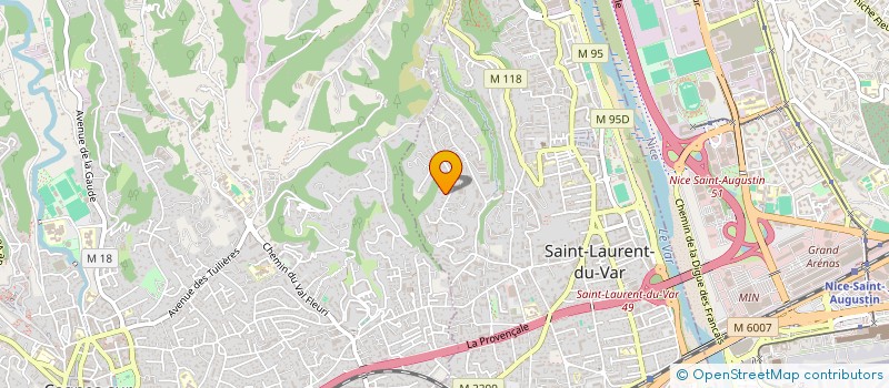 localisation de l'entreprise BEL à SAINT-LAURENT-DU-VAR