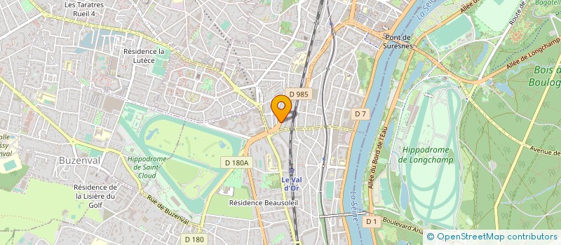 localisation de l'entreprise BEL 4 à SURESNES