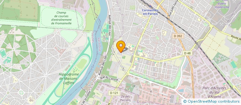 localisation de l'entreprise BEL  CORMEILLES-EN-PARISIS