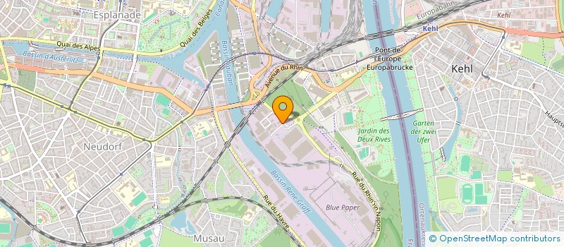 localisation de l'entreprise BEL  STRASBOURG