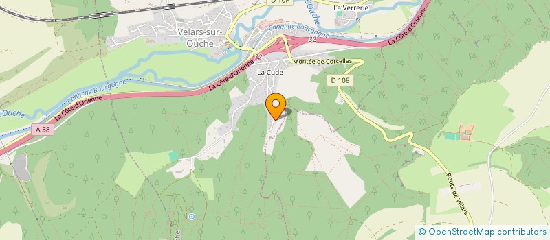 localisation de l'entreprise BEL  VELARS-SUR-OUCHE