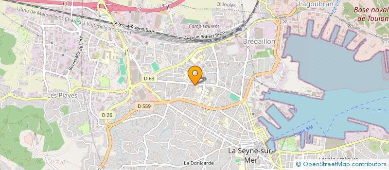 localisation de l'entreprise BEL  LA SEYNE-SUR-MER